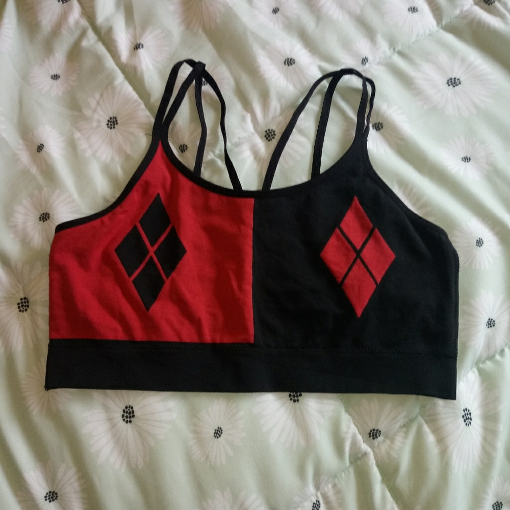 Harley Quinn Sleep Bra